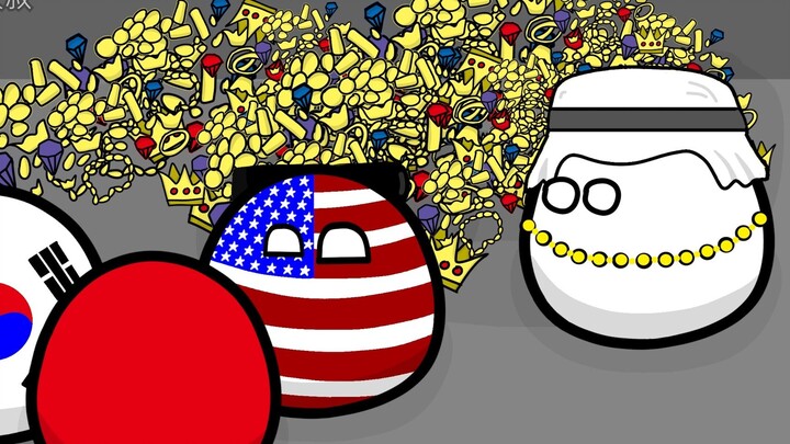 [Polandball] Countries show off their wealth
