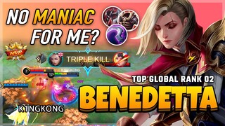 Where's My Maniac!?! Benedetta Best Build 2020 Gameplay by K1NGKONG | Diamond Giveaway