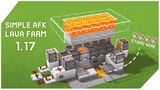 Cara Membuat Simple AFK Lava Farm - Minecraft Tutorial Indonesia 1.17