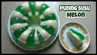 RESEP PUDING SUSU MELON