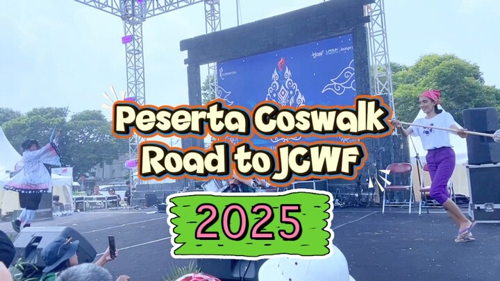 Peserta Coswalk Road to JCWF 2025 di Jogja