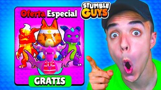 COMPRO la NUEVA *OFERTA DRAGÓN* GRATIS en STUMBLE GUYS! 😱