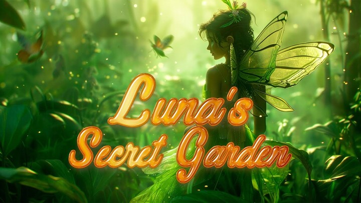 Luna's Secret Garden | English Fairy Tale Cartoon for Kids | 4K