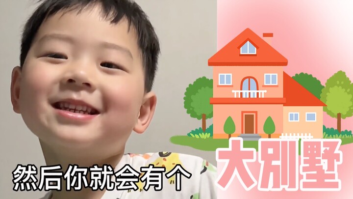 Mua biệt thự phải bắt đầu từ khi còn bé!