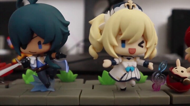 Genshin Impact also has blind boxes? I spent more than 300 yuan to buy a whole set. What characters 