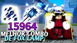 ESSE É O MELHOR COMBO DE FOX LAMP DO BLOX FRUITS!!!