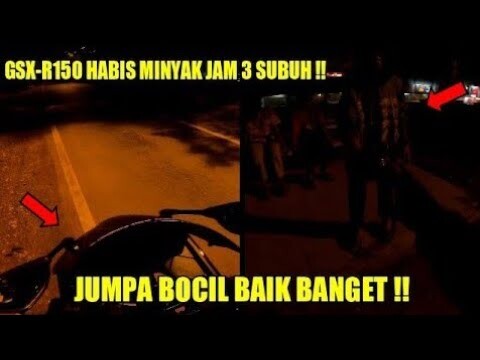 GSX R150 HABIS BENSIN DIJALAN !! JUMPA BOCIL BAIK BANGETT !! MOTOVLOG INDONESIA BATAM