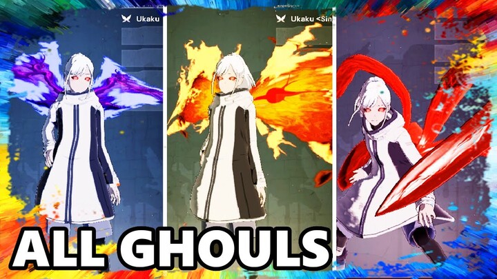 TOKYO GHOUL:re [CALL to EXIST] ALL GHOULS SKILLS ABILITIES SPECIAL ATTACK Gameplay Let's play Game