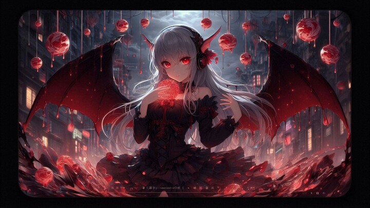 The Last Bite of a Red Candy – Dark PopJ Vampire Song | Japanese & English