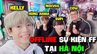 NOXUSS VLOG #1 | CÙNG KELLY GAMING, HÙNG AKIRA, COW TV, SUPI ĐI OFFLINE SỰ KIỆN FREE FIRE TẠI HÀ NỘI