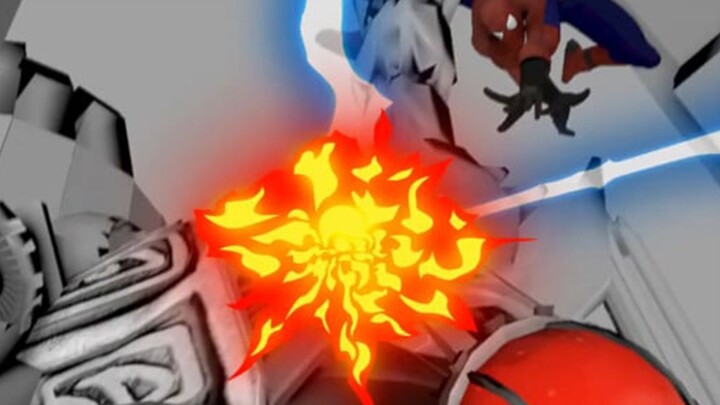 Practicing some Spider-Man-style fighting—pretty cool!