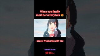 #weatheringwithyou #anime #love #trending #yourname #animeedit #movie