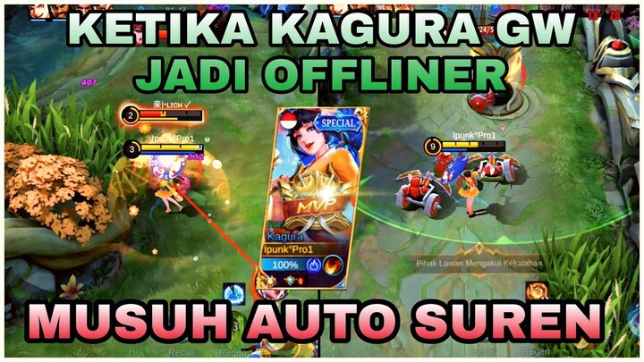 PAKE KAGURA GOLD LINER, MM MUSUH GAK BERKUTIK