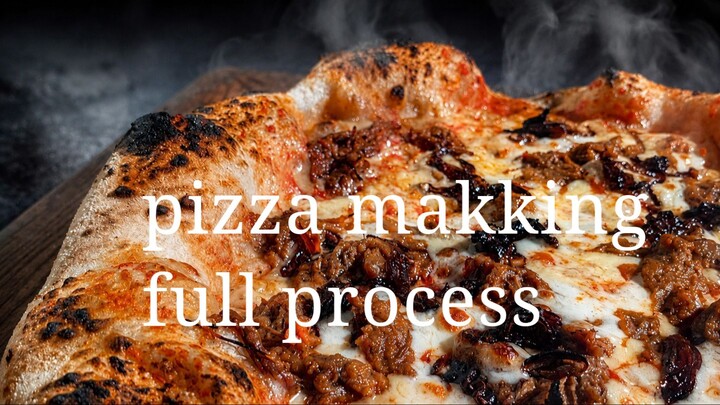 elaboración pizza poolish