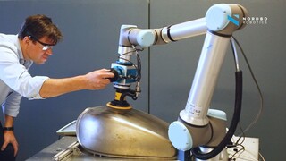 Mimic with FT Tracker: Polishing | Nordbo Robotics