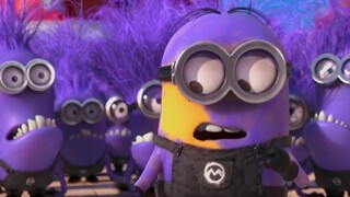 Minion Vàng Và Tím Điên Cuồng Phun Nước Bọt, Phun Đến Bay Màu