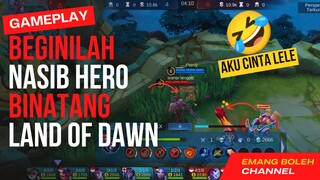 Moments Lucu Zhask Ketemu Lele di Land of Dawn | MLBB