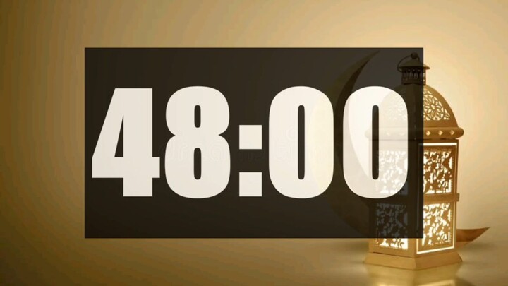 48 Minute Timer | Loud Alarm | Time call