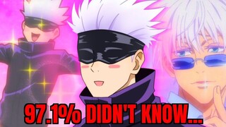 20 THINGS YOU DIDN'T KNOW ABOUT JUJUTSU KAISEN