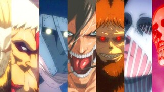 Anime|Attack On Titan|Nine Titans Changing Collection