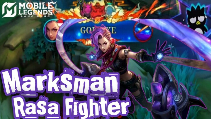 MARKSMAN RASA FIGHTER..🔥 DAMAGE SAKIT BANGET BIKIN LAWAN BUYAR 🤯