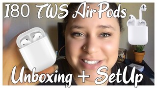 UNBOXING | I80 TWS True Wireless "AirPods Gen 2" + Giveaway Info | XCultureSimsX