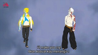 boruto dan kawaki bekerjasama lawan Otsutsuki Tulashiki - Boruto Two Blue Vortex Part 1148