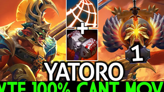 YATORO Troll Warlord WTF 100% ไม่สามารถย้าย Imba Basher Build Dota 2