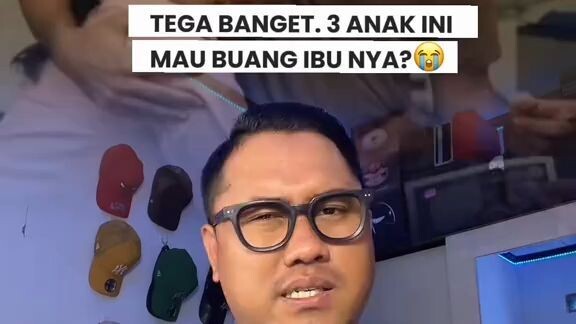Ada masalah apa si ini? Kok ya tega banget ibu nya di taro di panti jompo?