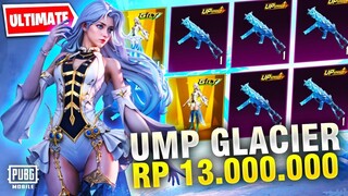 TOP UP RP 13.000.000 BELI UMP GLACIER MAX LEVEL! LEBIH BAGUS DARI M4 GLACIER! - PUBG MOBILE