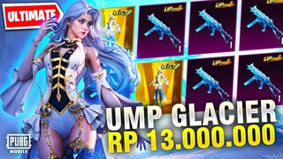 TOP UP RP 13.000.000 BELI UMP GLACIER MAX LEVEL! LEBIH BAGUS DARI M4 GLACIER! - PUBG MOBILE