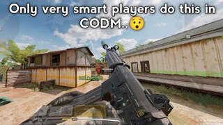 Only very smart players do this in CODM..😯