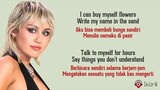 Flowers - Miley Cyrus (Lirik Lagu Terjemahan)
