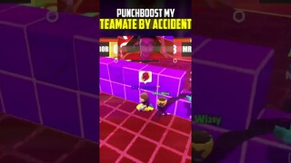 PUNCHBOOST MY TEAMATE BY ACCIDENT 😬😜 #stumbleguys #fyp