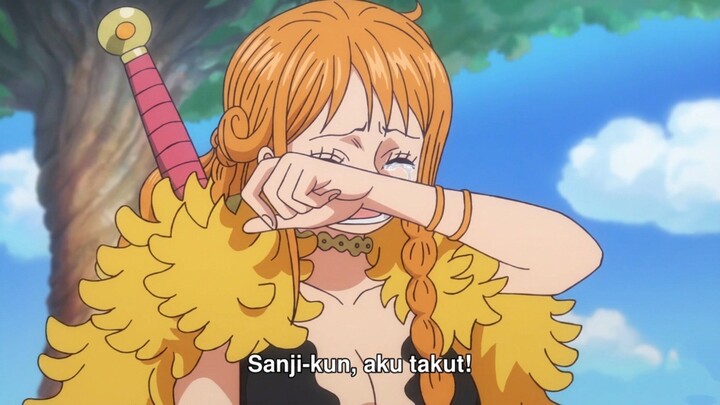 Hanya di Elbaph Nami Lemah Ngadu Ke Sanji 😭 -  One piece