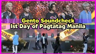Gento Soundcheck: Day 1 of SB19 Pagtatag Manila Concert