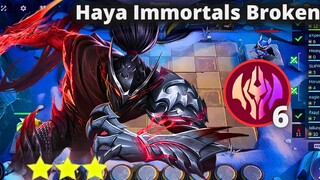 IMMORTALS HAYABUSA THE SCARIEST ASSASIN MAGIC CHESS | MLBB MAGIC CHESS BEST SYNERGY COMBO TERKUAT