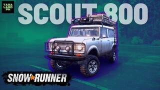 SNOWRUNNER PC GAMEPLAY 2021 - SCOUT 800