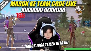 MASUK TEAMCODE STREAMER CANTIK BERHIJAB DAN SUARANYA LUCU MIRIP JENGKELIN