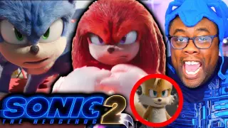 SONIC 2 Movie Trailer Breakdown! Top 5 HYPE Moments! (Sonic the Hedgehog 2 vs. Knuckles)
