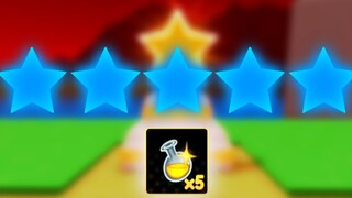 USEI 5 POÇÕES SHINY COM MAX ROLL NO ANIME FIGHTERS E... (ROBLOX)