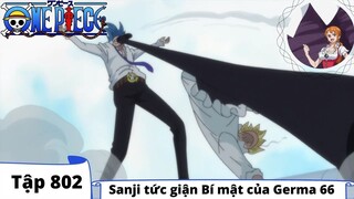 One Piece Tập 802 | Sanji tức giận Bí mật của Germa 66 | Đảo Hải Tặc Tóm Tắt Lồng Tiếng Hài