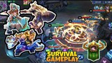 Survival Rank 1 | TRIO GAMEPLAY | Josh Ty_V | Mobile Legends