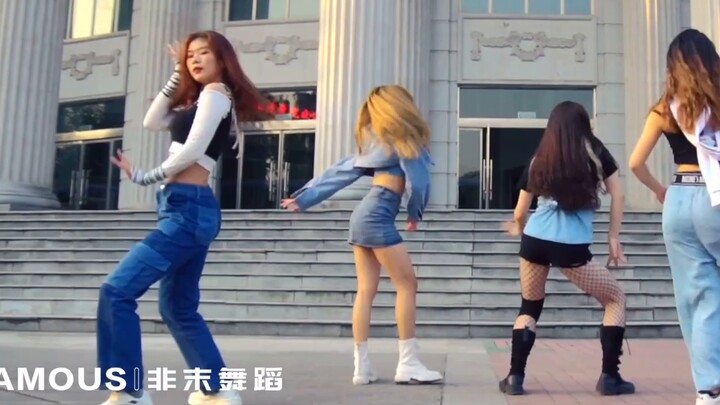 BLACKPINK《Pretty Savage》Southwest University denim ver. High-quality cover｜Beautiful Savage【Susu】