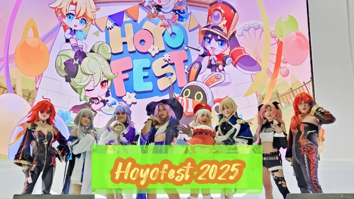 ‼️Serunya Tampil Cosplay Showcase Hoyofest 2025‼️
