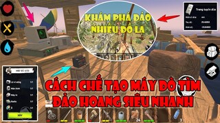 Survival on Raft Multiplayer - Hướng Dẫn Chi Tiết Cách Chế Tạo Máy Dò Đảo Và Đi Đến Các Đảo Hoang