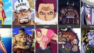 One Piece Characters Tattoos