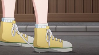 tapi sepatu yang keinjak