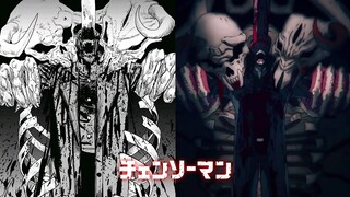 AKI VS DEMONIO KATANA DIFERENCIAS CHAINSAW MAN CAPITULO 8 ANALISIS COMPARACION MANGA