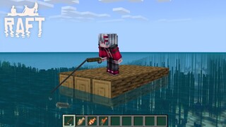 เมื่อคุณ!! ติดอยู่กลางทะเล | Minecraft Raft #1